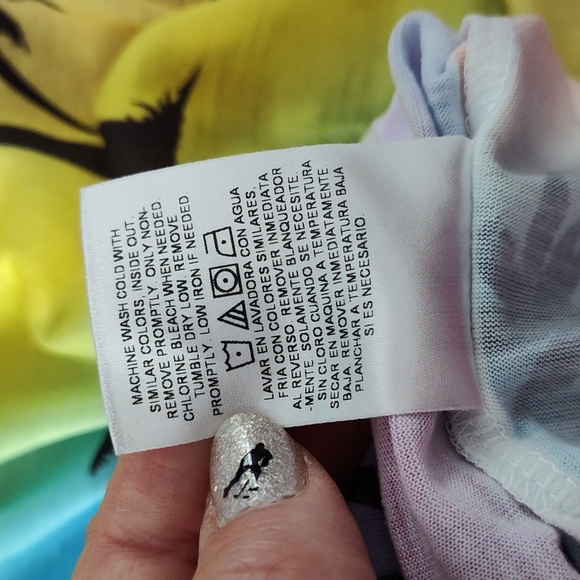 OP Palm Tree Racerback Workout Tank Top - XXL/ 19 Juniors - NWT - Picture 10 of 10